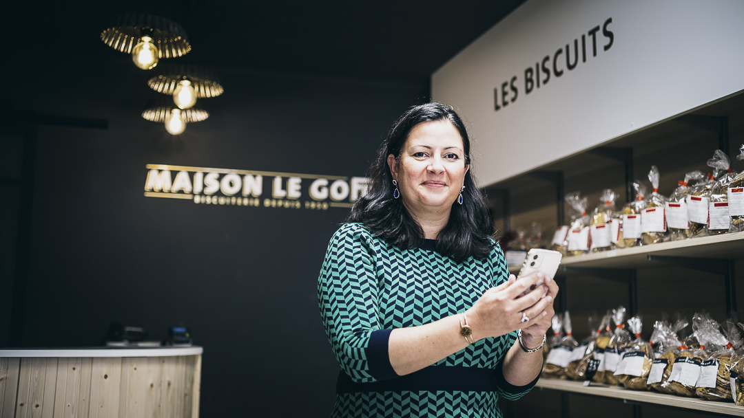 Marie-Laure Jarry, biscuiterie Le Goff